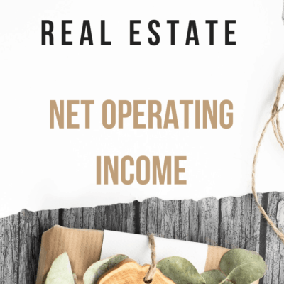 Net operating income is an important term to know before you dive into real estate. Click here to learn quickly to increase your cash flow. #personalfinance #Blogtober