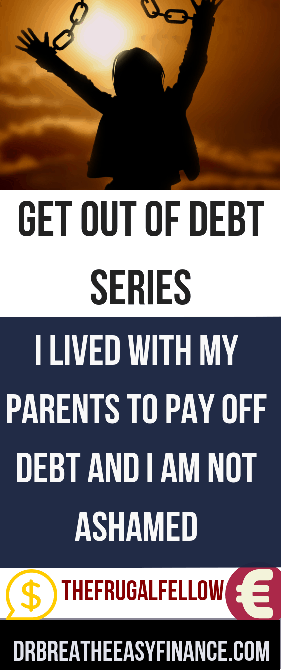 Do whatever it takes to get out of debt. I lived with my parents to pay off my student loan debt And I am Not Ashamed. Read my story here. There is a reason they call me the frugal fellow.