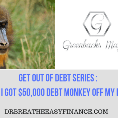 How I Got $50,000 Debt Monkey Off My back | Miriam {Greenbacks Magnet}