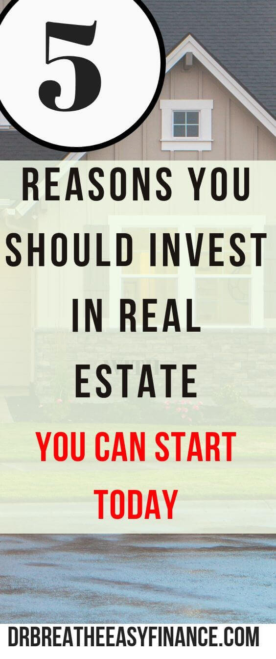 There 5 reasons to invest in real estate will jumpstart your interest in the ultimate wealth vehicle - Real estate. Becoming a real estate investor does not mean you have to give up your work as a physician. You can become a passive investor while continuing to do what you trained so hard to do. And if you don’t like what you're currently doing, developing a steady cash flow stream via real estate investing might be your way out of the field. 