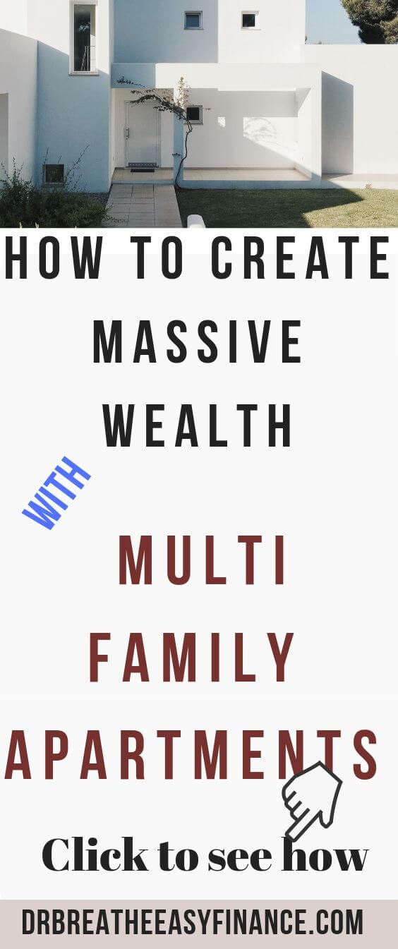 Do you want to create massive wealth investing in multi-family apartments via investment real estate?  This article will show you how. #realestate #personalfinance #wealth #financialliteracy