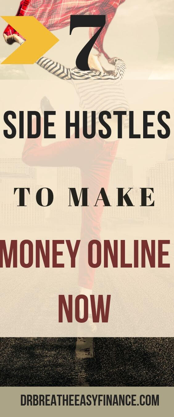 Get started today with these side hustles to make money online. 7 legitimate, solid ideas  to craft the perfect online side hustle strategy for you and your family.