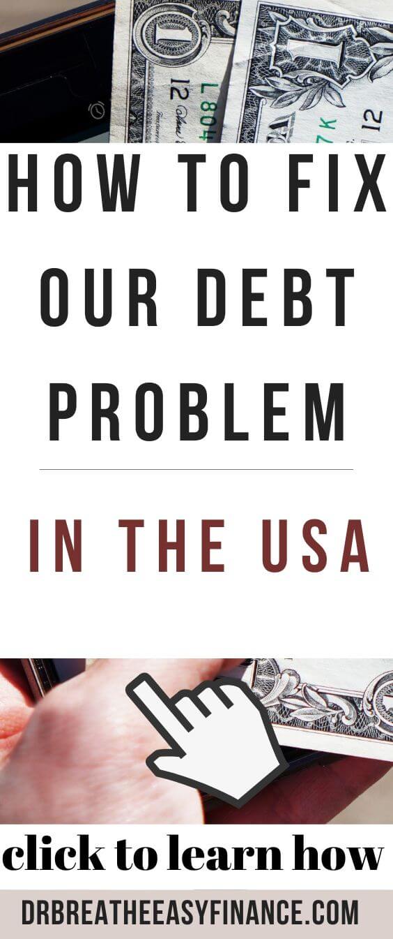 Debt in the United state is a hugeeee problem. Like trillions of dollars huge. Learn how to improve your own financial life. 