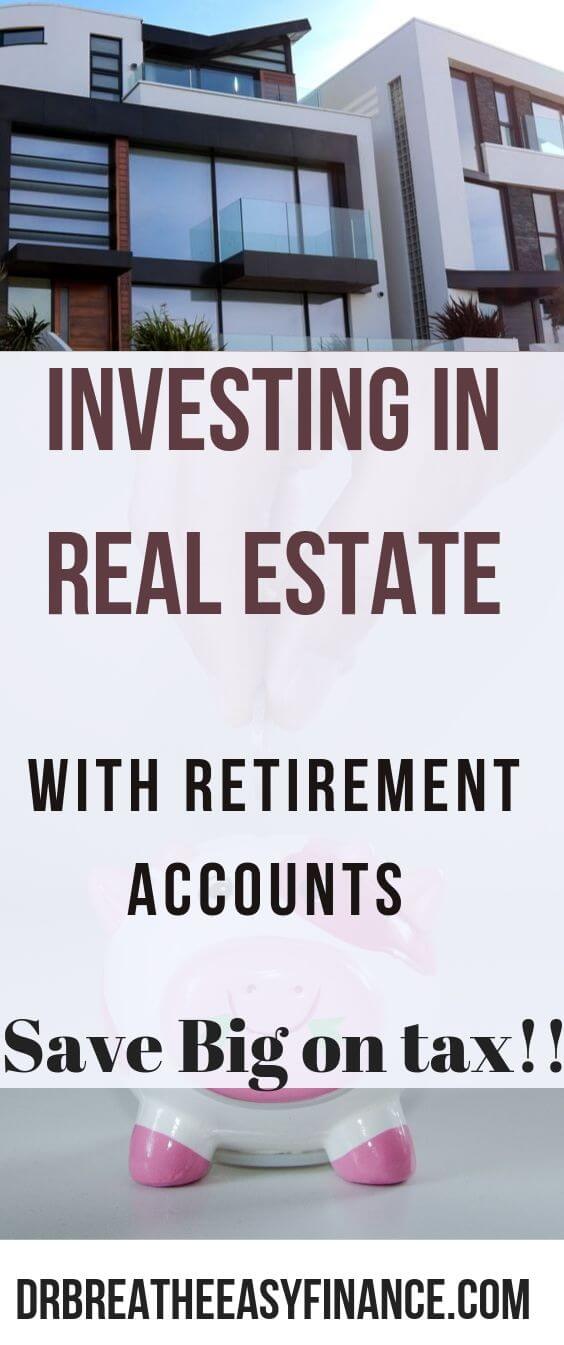 if you want to save big on tax , the best way to invest is with your retirement accounts. Click to learn how to invest in real estate using your retirement accounts. Self directed IRA and solo 401 especially. #realestate #investmenttips #rothIRA #solo401K