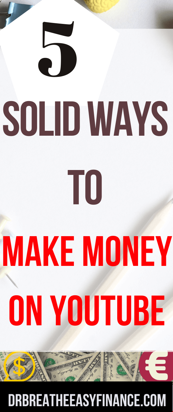 This is your year of success! Start acquiring the knowledge necessary by reading 5 Solid Steps To Make Money On YouTube. The potential is limitless. Get started today!! #makemoney #personalfinancetips #sidehustle